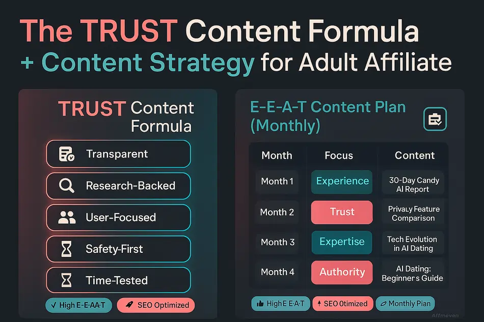 E-E-A-T for Adult Sites: Secret Sauce to Ranking AI Dating Reviews 12 Content Creation Framework for Maximum E-E-A-T Impact