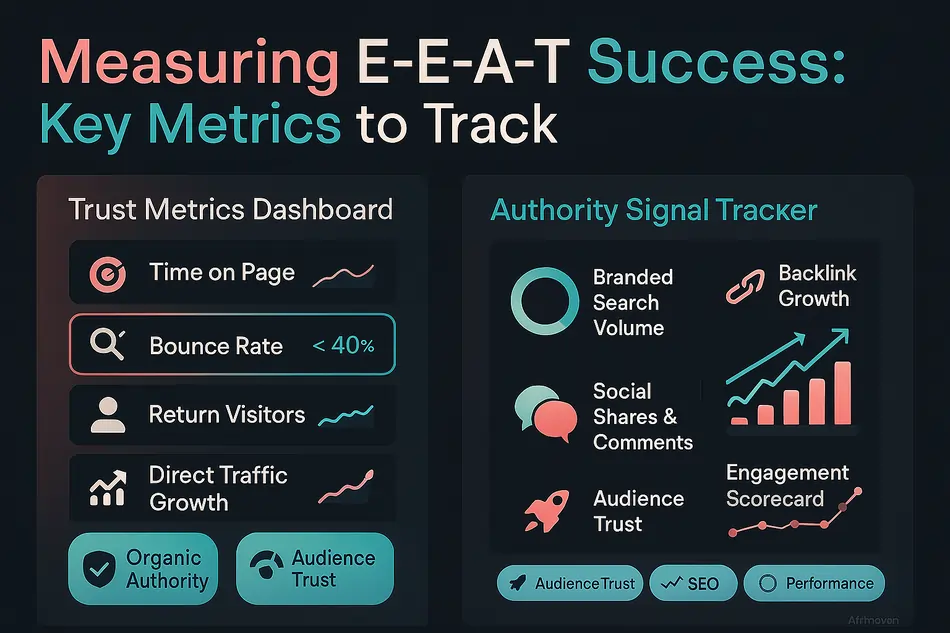 E-E-A-T for Adult Sites: Secret Sauce to Ranking AI Dating Reviews 13 Measuring and Monitoring E-E-A-T Performance