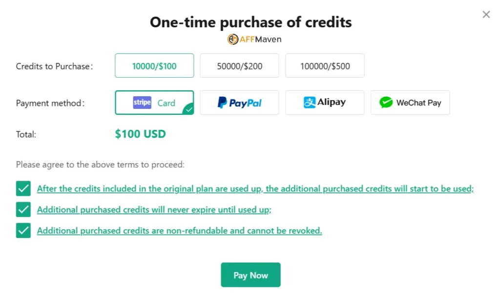 PiPiADS Pricing Plans 2026: New AI Tools & Credits Revealed! 7 PiPiADS Additional Credits Pricing