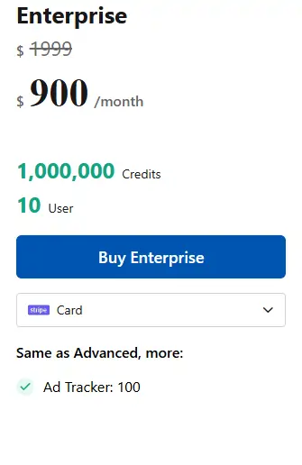PiPiADS Pricing Plans 2026: New AI Tools & Credits Revealed! 5 PiPiADS Enterprise Plan
