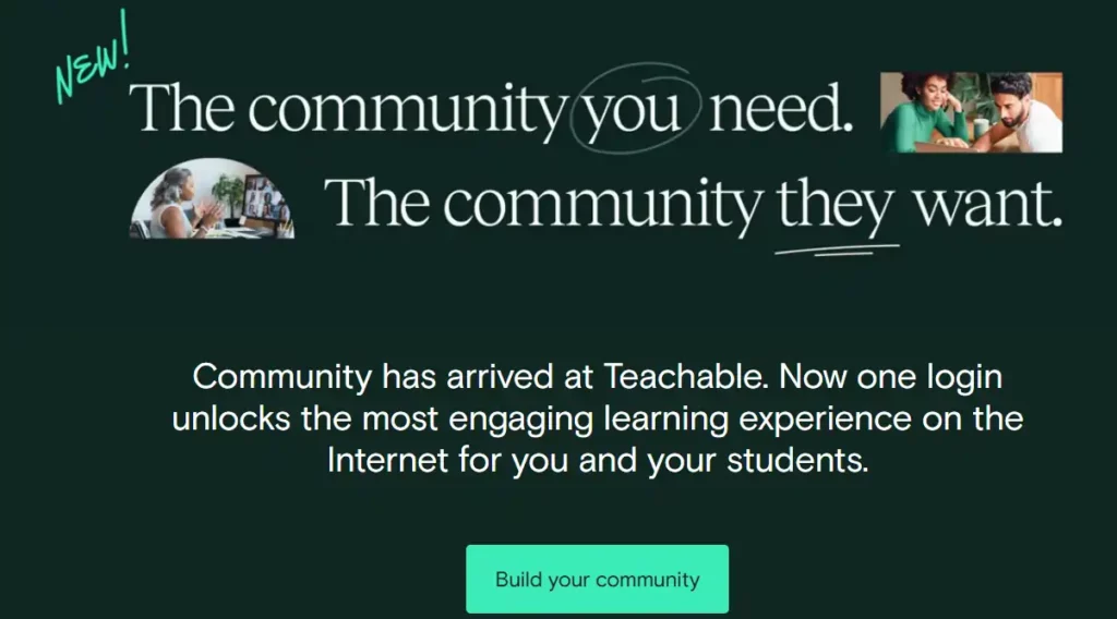 Teachable Review: The Smartest Pick for New Course Creators? 8 Teachable - Community