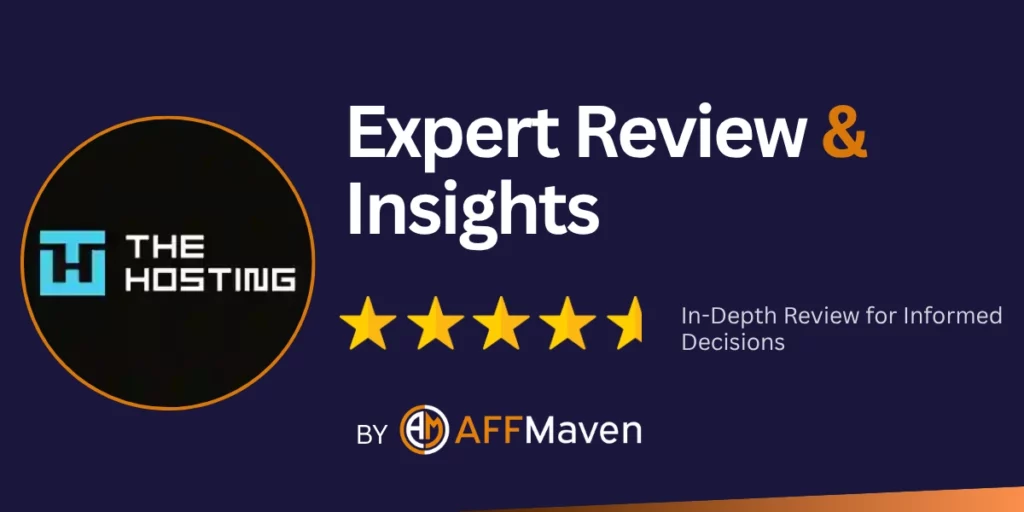 The.Hosting Review: Best VPS for Affiliate Marketers 2026? 1 The.Hosting Review