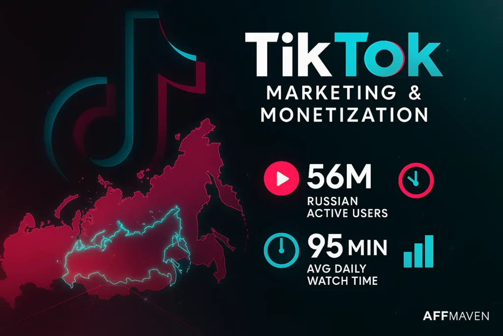 TikTok Monetization Russia: Full Marketing Blueprint (2026) 2 TikTok monetization stats in Russia