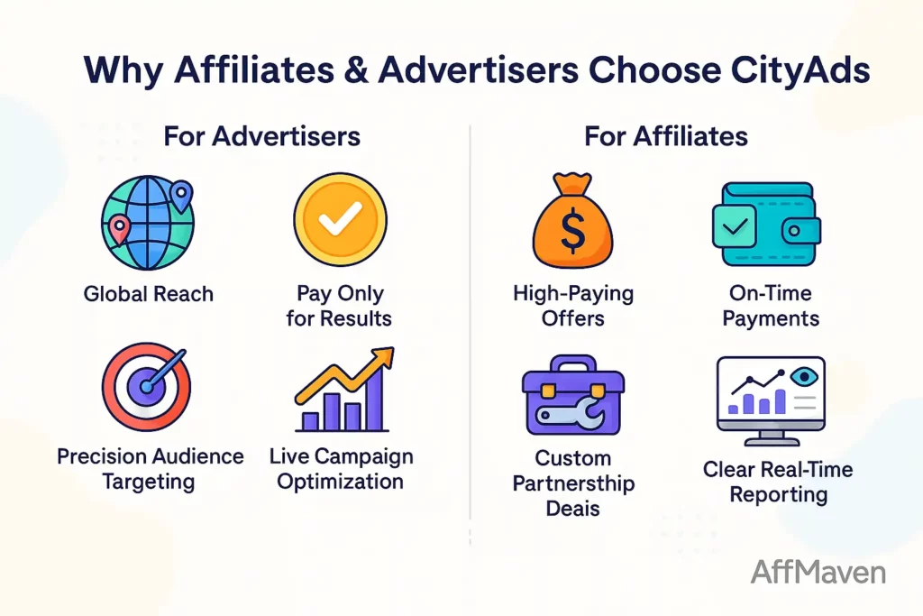 CityAds Review: Can This Network Boost Your Affiliate Profits? 10 Why Affiliates and Advertisers Choose CityAds