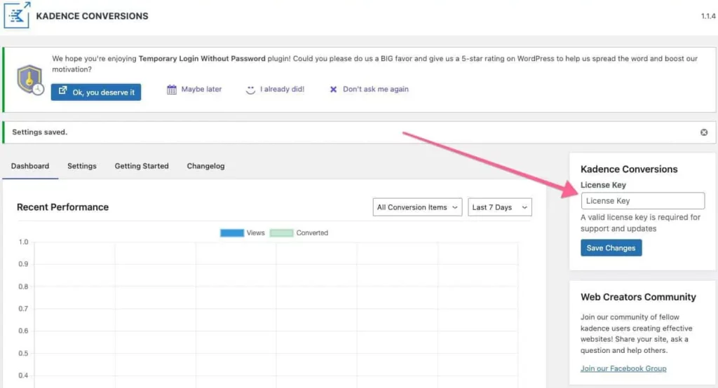 A Guide to Building a Fast WooCommerce Store with Kadence WP 9 Install Kadence Conversions