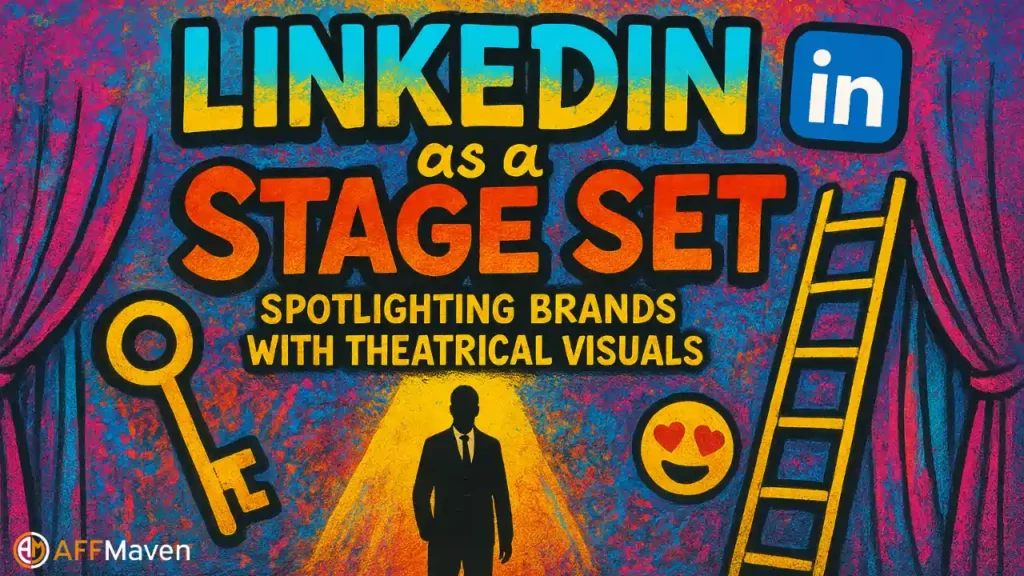 How to use Staging Techniques for LinkedIn Brand Posts 1 Linkedin as a Stage