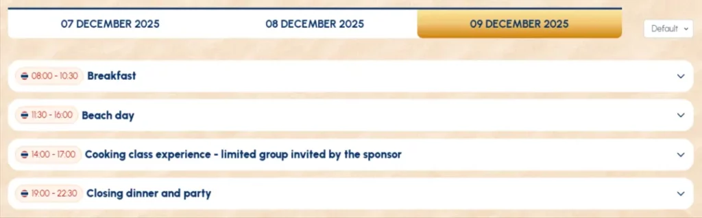 AWSummit Thailand 2025: Koh Chang Business Retreat 5 AWSummit Thailand Day 3 Agenda