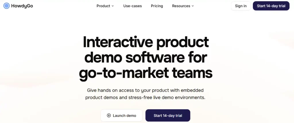 Top 6 Tools for Creating Effective SaaS Product Demos in 2026 11 HowdyGo