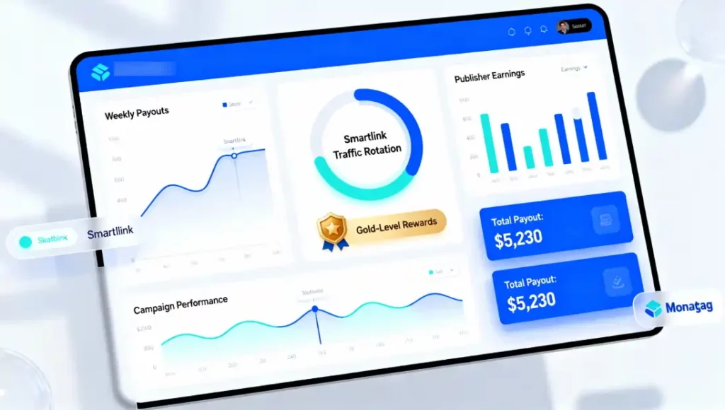 From $0 to $41K Monthly: Complete Monetag Smartlink Traffic Monetization Guide 7 Monetag- easy earnings for publishers