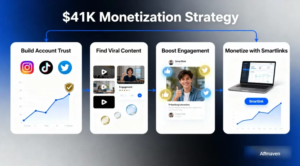 From $0 to $41K Monthly: Complete Monetag Smartlink Traffic Monetization Guide 3 Proven Smartlink strategy that earned $41K