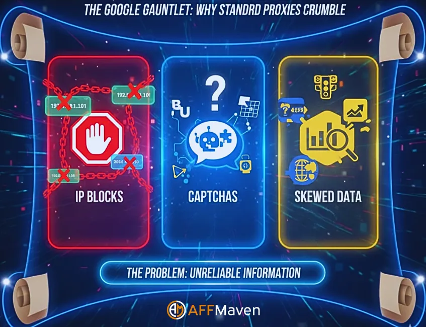 7 Best Google Proxies of 2026 to Dominate Search Results 🔎 4 Reasons for Standard Proxies Failing on Google