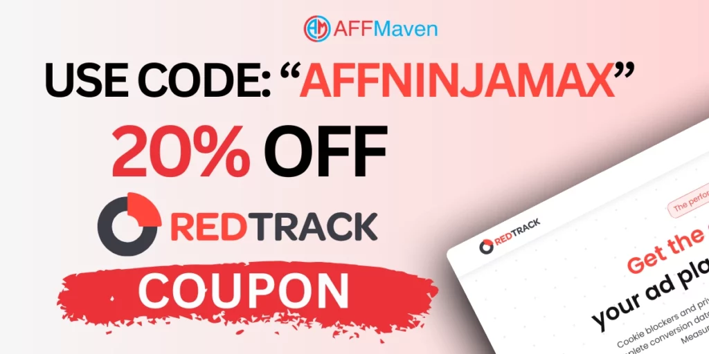 RedTrack Coupon (2026): 20% OFF for 3 Months + Free Trial 1 RedTrack Coupon Offers