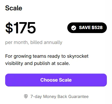 Surfer SEO Pricing Plans Breakdown for Marketers 2026 4 Surfer SEO Scale Plan