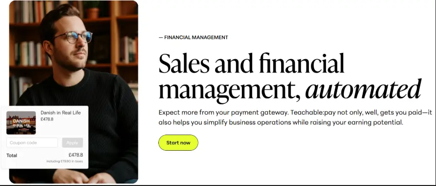 Teachable Coupon Code 2026: Get 10% OFF + Free Trial (MAGIC10) 10 Teachable Built-In Payment Processing