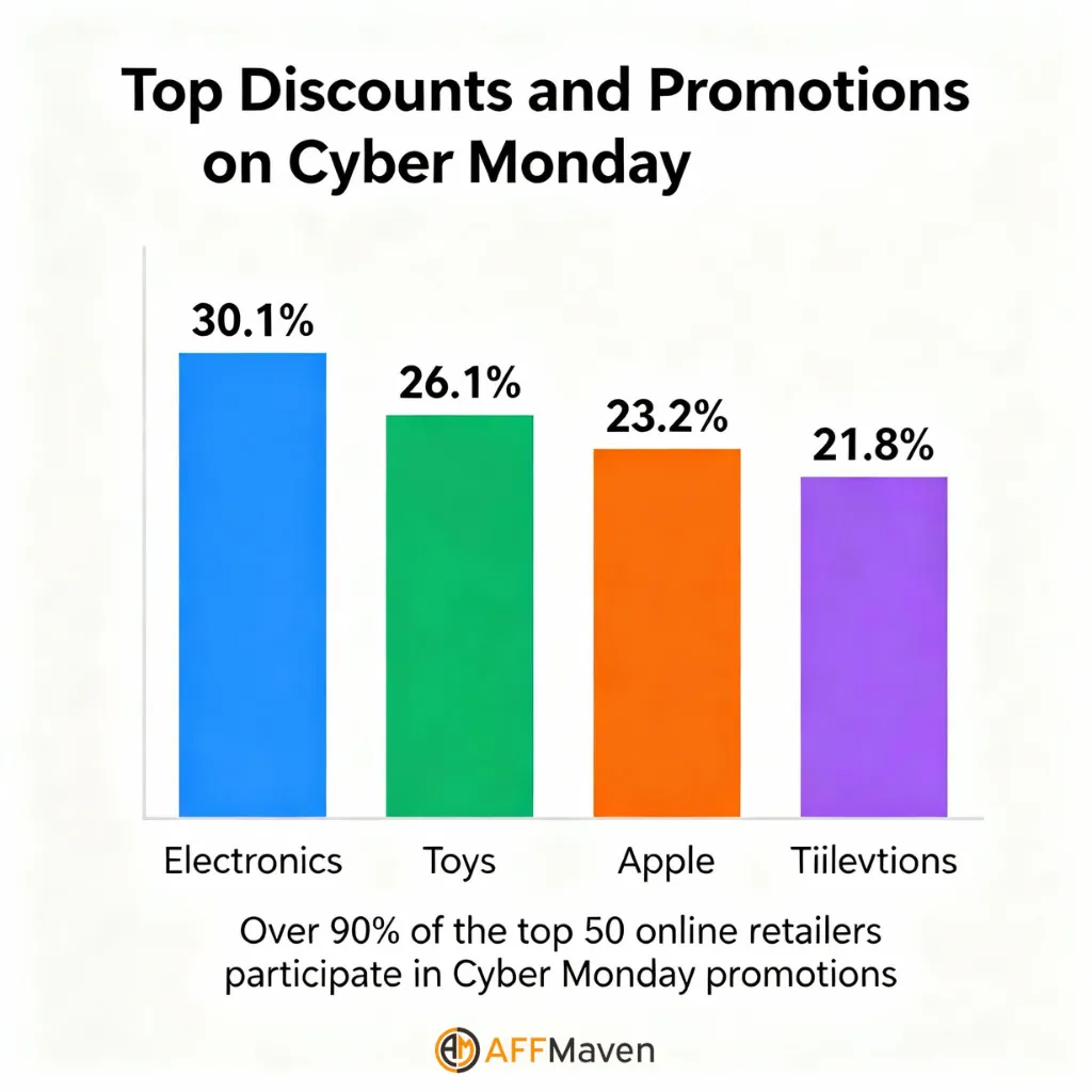 Cyber Monday Statistics 2025: Key Holiday E-commerce Insights 6 Top Cyber Monday Discounts and Promotions