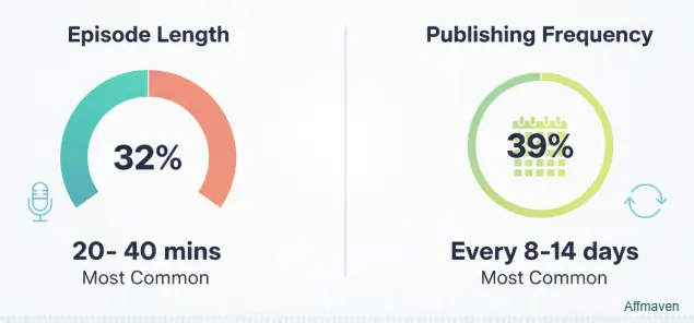 Podcast Statistics 2026: Growth, Revenue & Trends 8 Trends in podcast episode timing