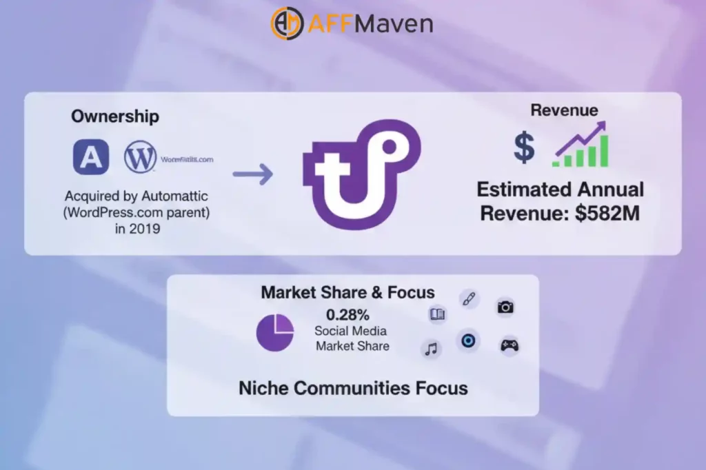 Tumblr Statistics 2026: Users, Traffic & Demographics 6 Tumblr Business Side Revenue and Ownership