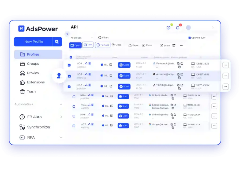 AdsPower Review: Detailed Look at Features and Pricing 2026 11 Adspower Profile Management