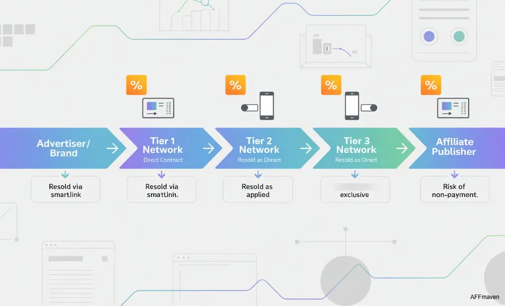 The Death of Exclusivity in Affiliate Networks: Industry Review 2 Broker chain