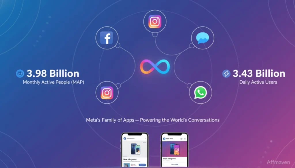 Facebook Statistics 2026: Complete Data & Insights 11 Meta’s App Network Reac