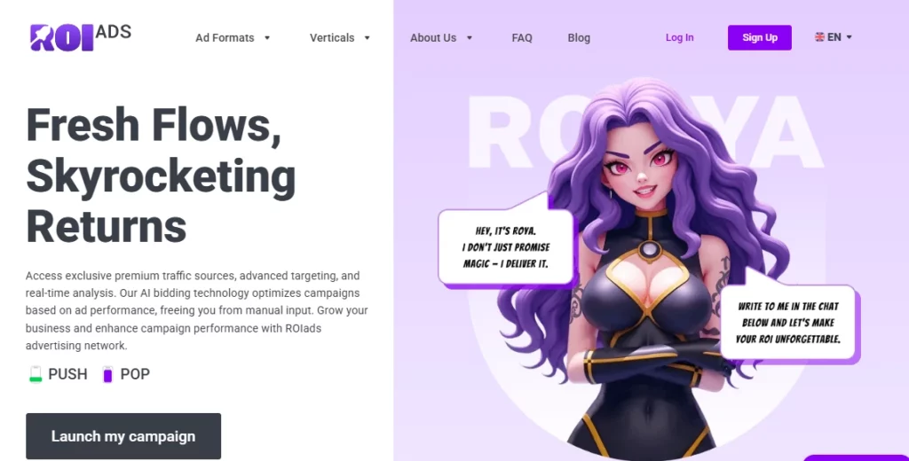 RoiAds Review (2026): Best Push & Pop Traffic Network Revealed? 4 RoiAds