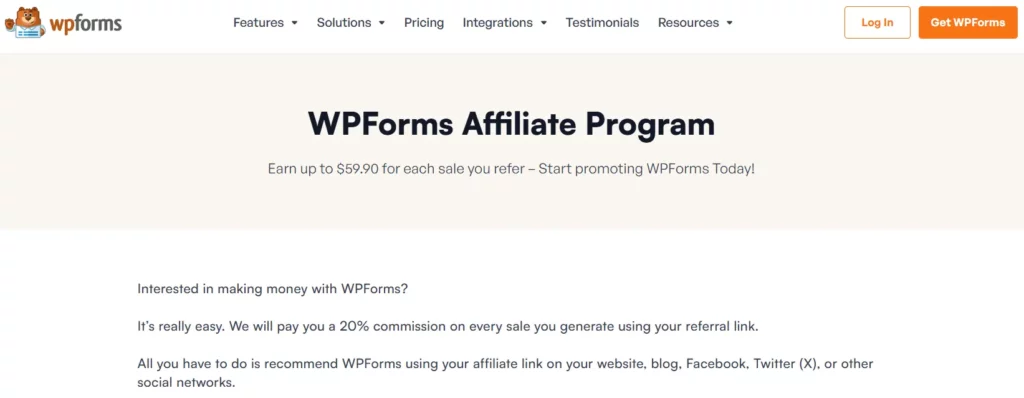 12+ Best WordPress Affiliate Programs for Bloggers 2026 13 WPForms Affiliate Program