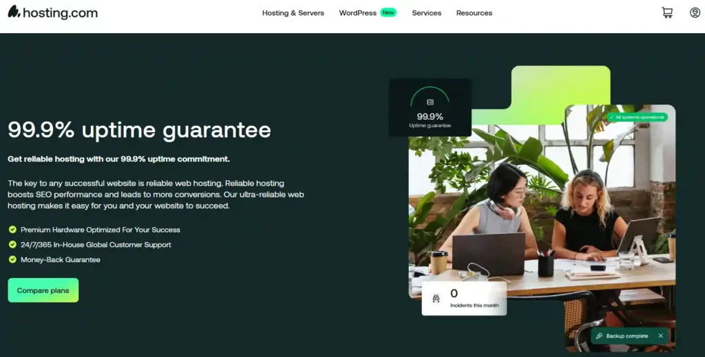 A2 Hosting Review 2026: Is It Really 20X Faster? 7 A2 Hosting 99.9% Uptime Commitment with SLA