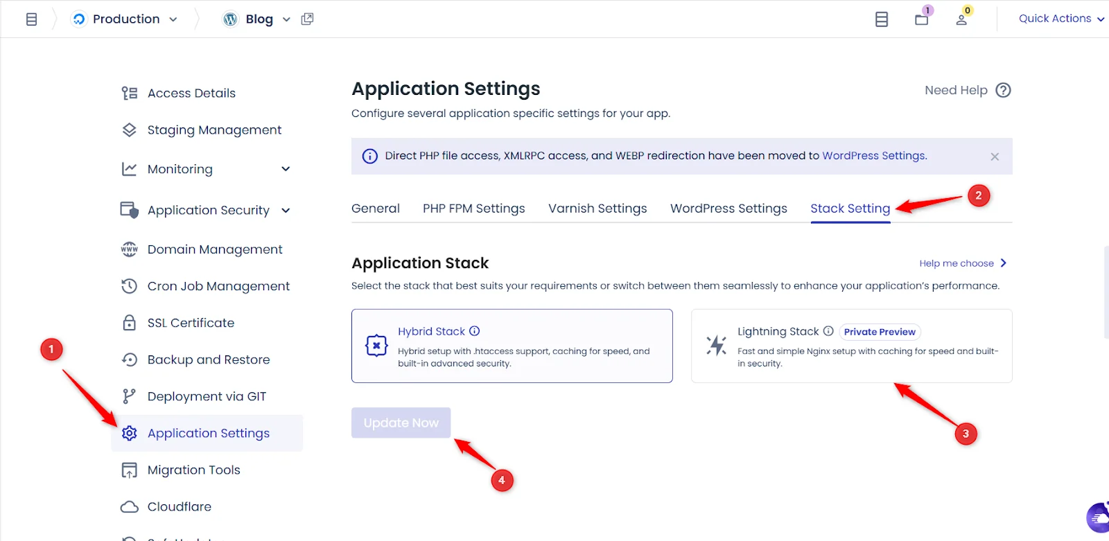 How AFFMaven Achieved 3X Traffic Growth with Cloudways (2026) 5 Cloudways Application setiings