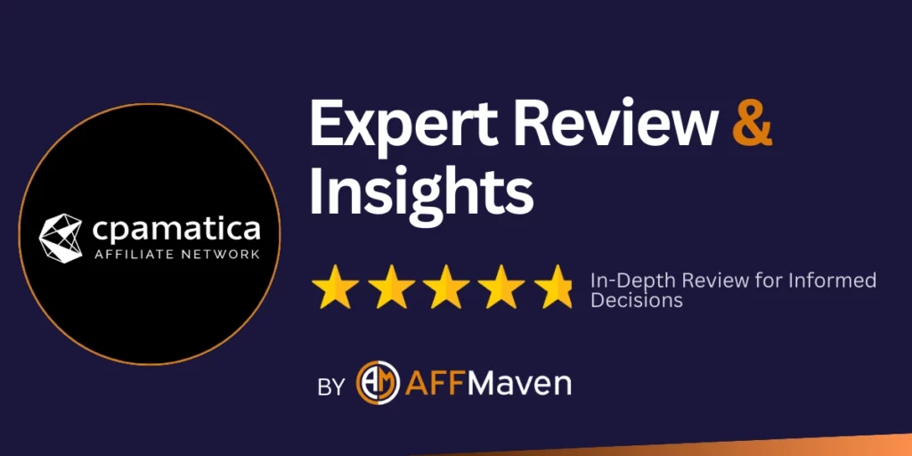 Cpamatica Review 2026: #1 CPA Network for Dating Niche? 1 Cpamatica Review