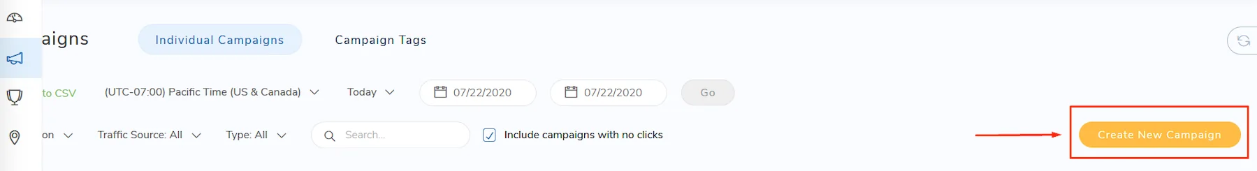 Análisis de ThriveTracker 2026: ¡Aumente el ROI con optimización de IA! 12 Crea la primera campaña de ThriveTracker