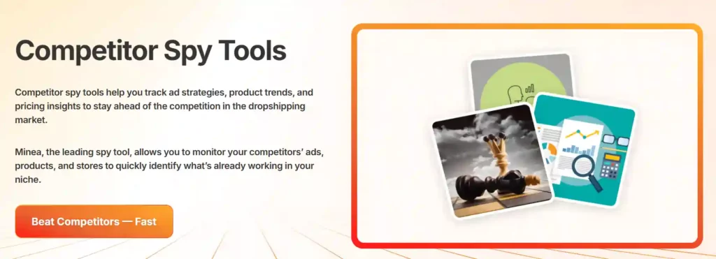 如何组合 Minea + 用于竞品研究的元广告库 6 Minea 提取策略