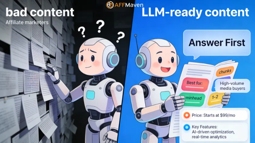Guida alla semina LLM: ottimizzazione dei contenuti per la ricerca AI nel 2026! 6 I robot preferiscono contenuti strutturati e suddivisi in blocchi