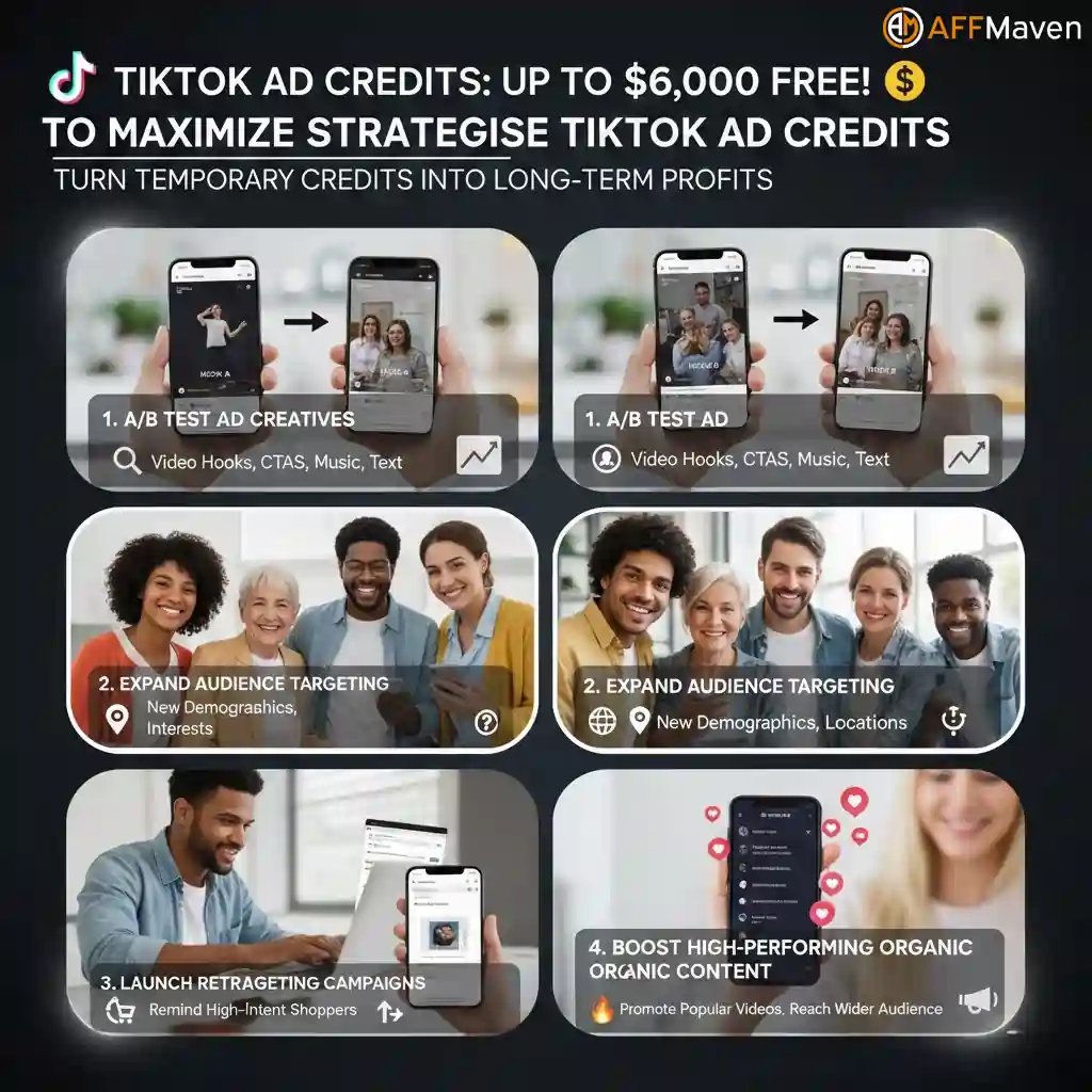 TikTok For Business Holiday Promo: Get $6,000 Ad Credits 12 Strategies to Maximize TikTok Ad Credits