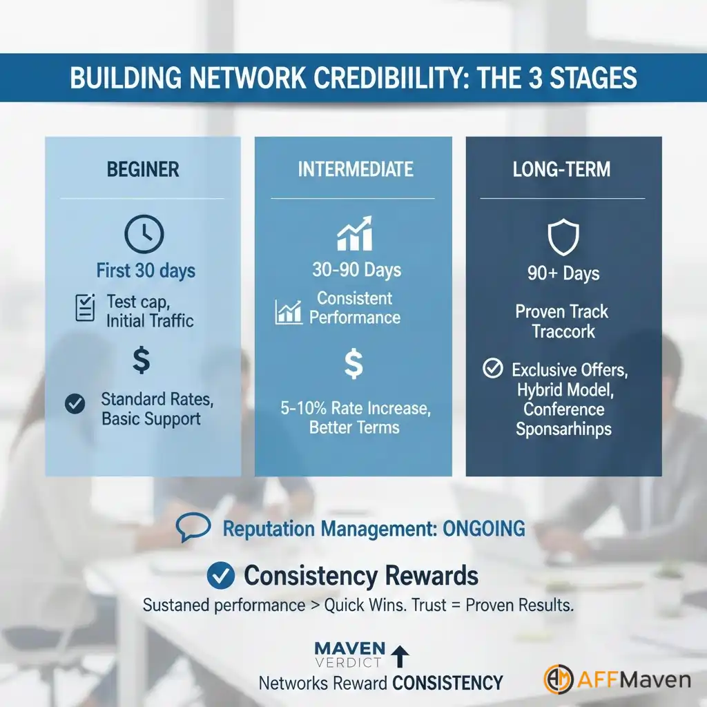 How to Boost Affiliate Ratings for Exclusive Payouts (2026) 3 Essential Stages Of Building Network Credibility