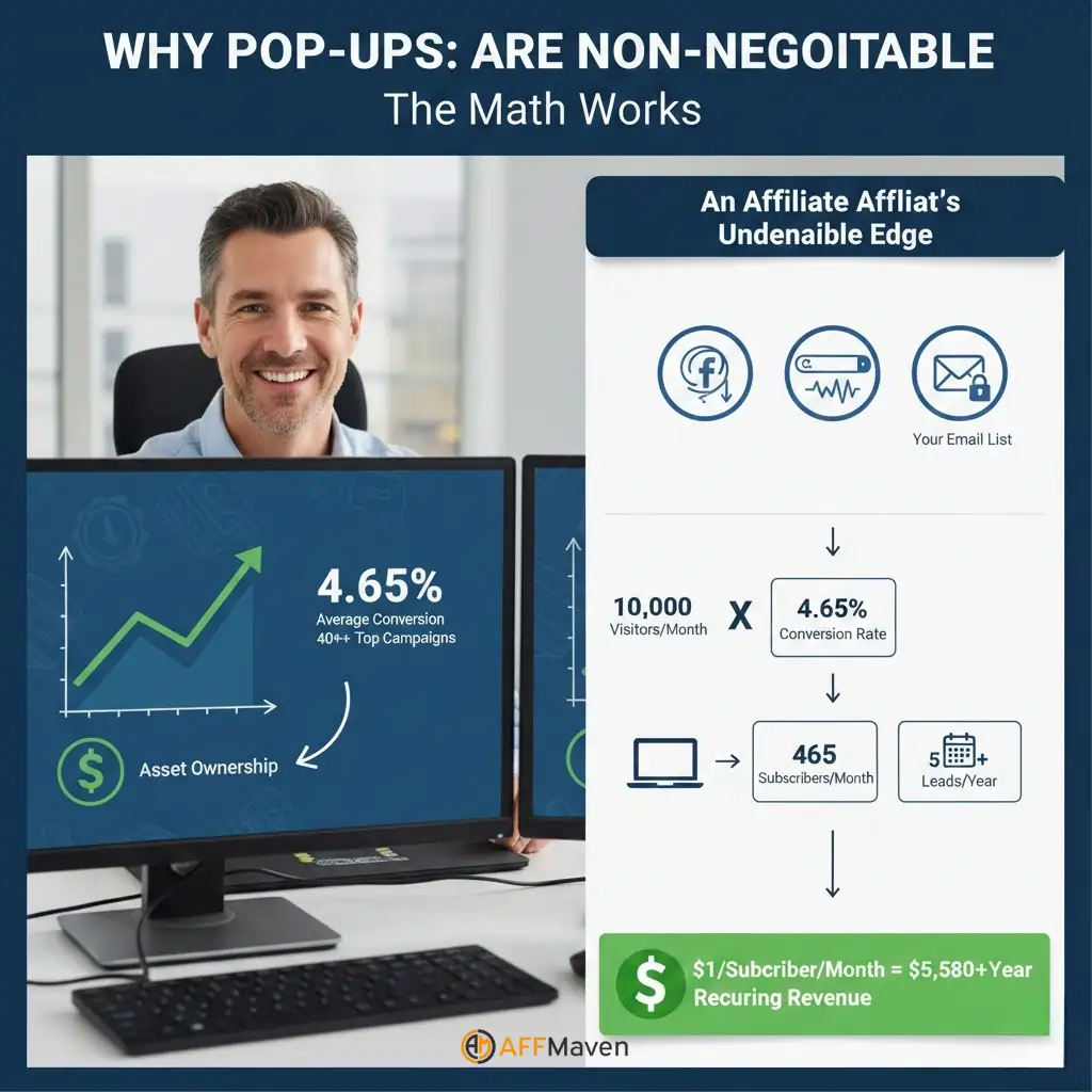 Affiliate Спливаюче керівництво: Максимізація конверсій у 2026 році 2 Affiliate спливаючі вікна, що спливають, що сприяють вищим конверсіям