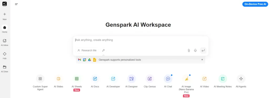 Oferta de Año Nuevo de Genspark: ¡$1000 de descuento que no te puedes perder! 🔥 5 Genspark AI
