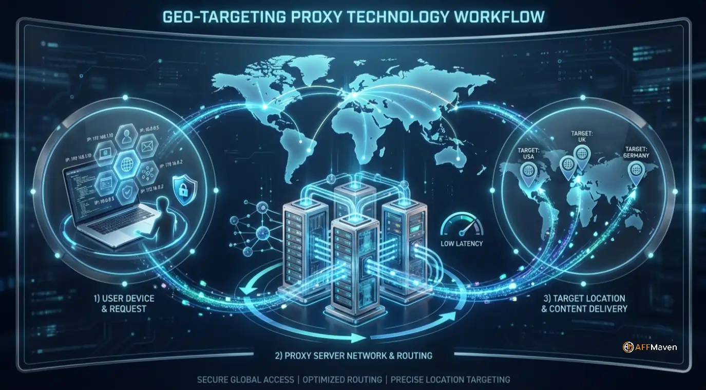 6 Best Geo-Targeting Proxy Providers for Business (2026) 2 Geo-Targeting Proxy Technology