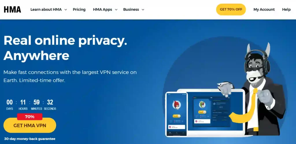 26 Best Recurring Affiliate Programs for SaaS Bloggers 2026 23 HideMyAss