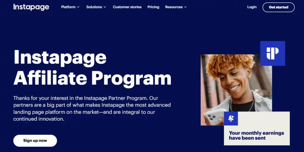 26 Best Recurring Affiliate Programs for SaaS Bloggers 2026 13 InstaPage Affiliate Program