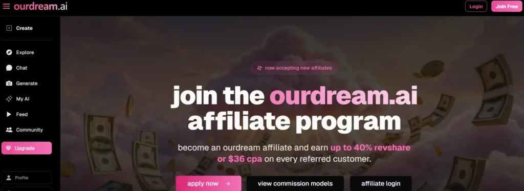 OurDream.ai Affiliate Program Review: Full Breakdown (2026) 2 OurDream.ai Affiliate Program