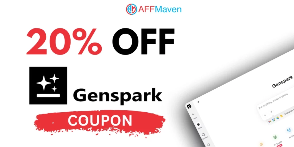 Genspark Promo Code 2026: 20% Off Annual Plans (Verified) 1 Genspark Coupon