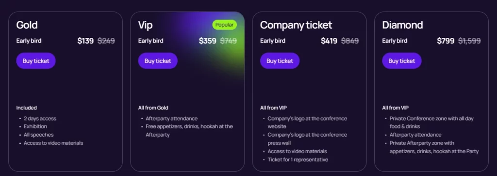 MAC'26 Affiliate Conference Yerevan — May 25-27, 2026 4 MAC'26 Yerevan Ticket