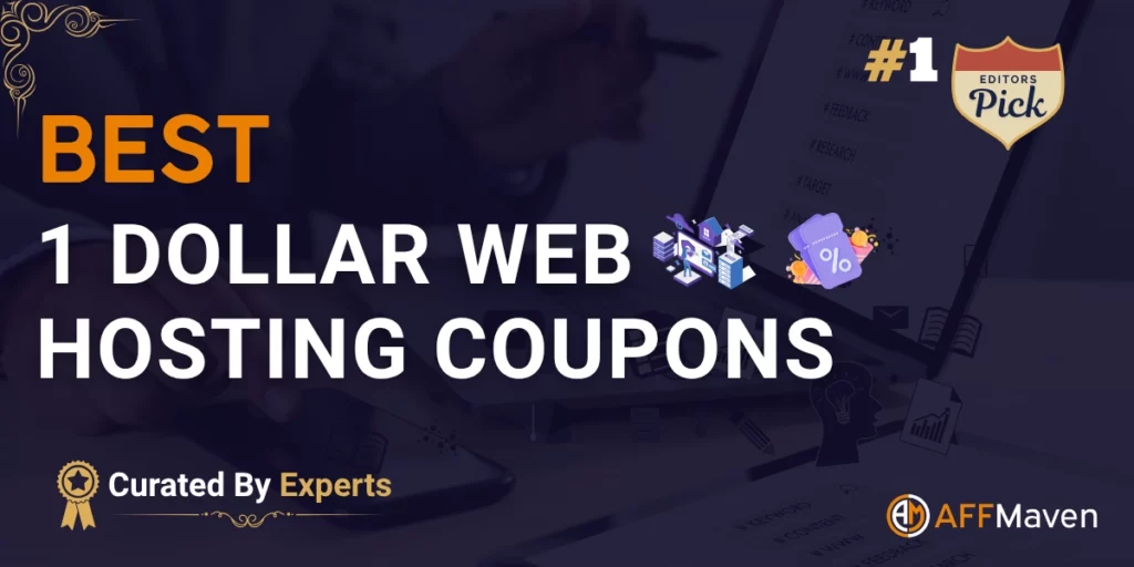 Cupones de alojamiento web de 1 dólar para 2026: ¡Ahorra un 90% hoy! 1 Cupones de alojamiento web de 1 dólar