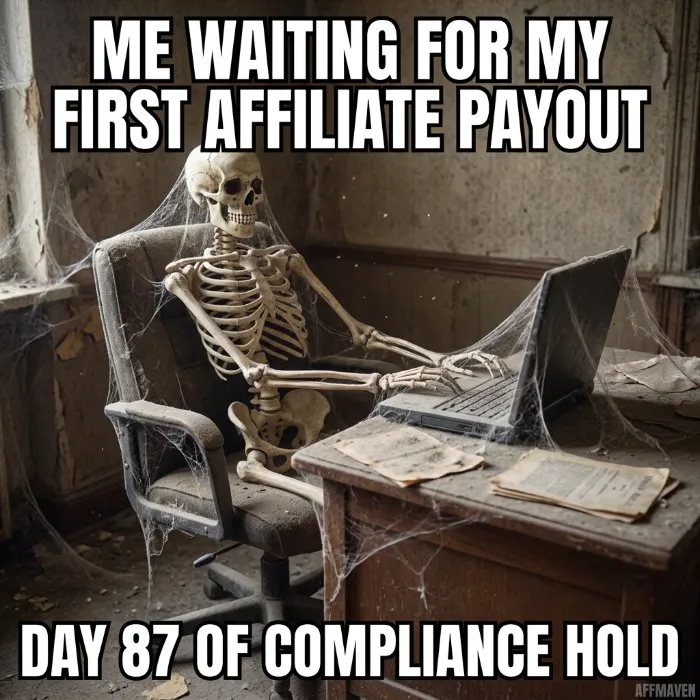 Which Affiliate Networks Pay the Fastest? 2026 Data Study 17 Compliance Holds Affiliates Meme
