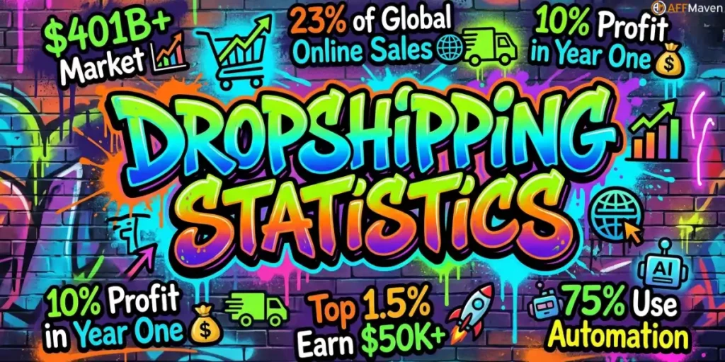 Dropshipping Statistics 2026: Success Rate, Revenue & Trends 1 Dropshipping Statistics