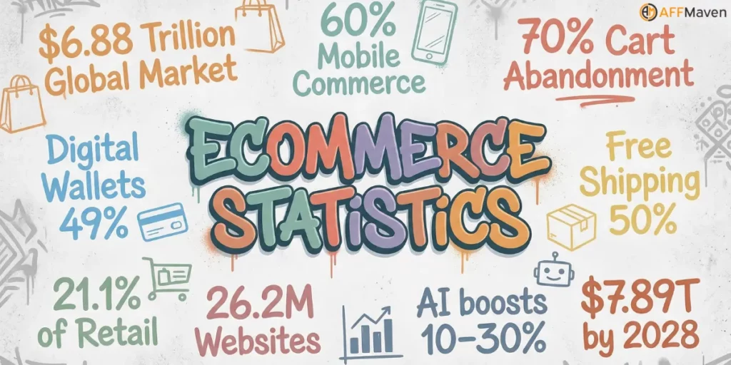 Ecommerce Statistics 2026: Market Size, Trends and Growth 1 Ecommerce Statistics