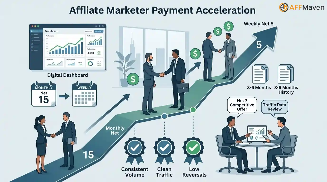 Which Affiliate Networks Pay the Fastest? 2026 Data Study 16 Experienced affiliates earn faster through relationships