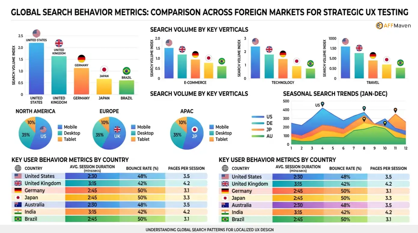 A/B Split Trials for Better UX Decisions and Conversions 3 Monitoring Search Metrics in the Foreign Market - UX Testing
