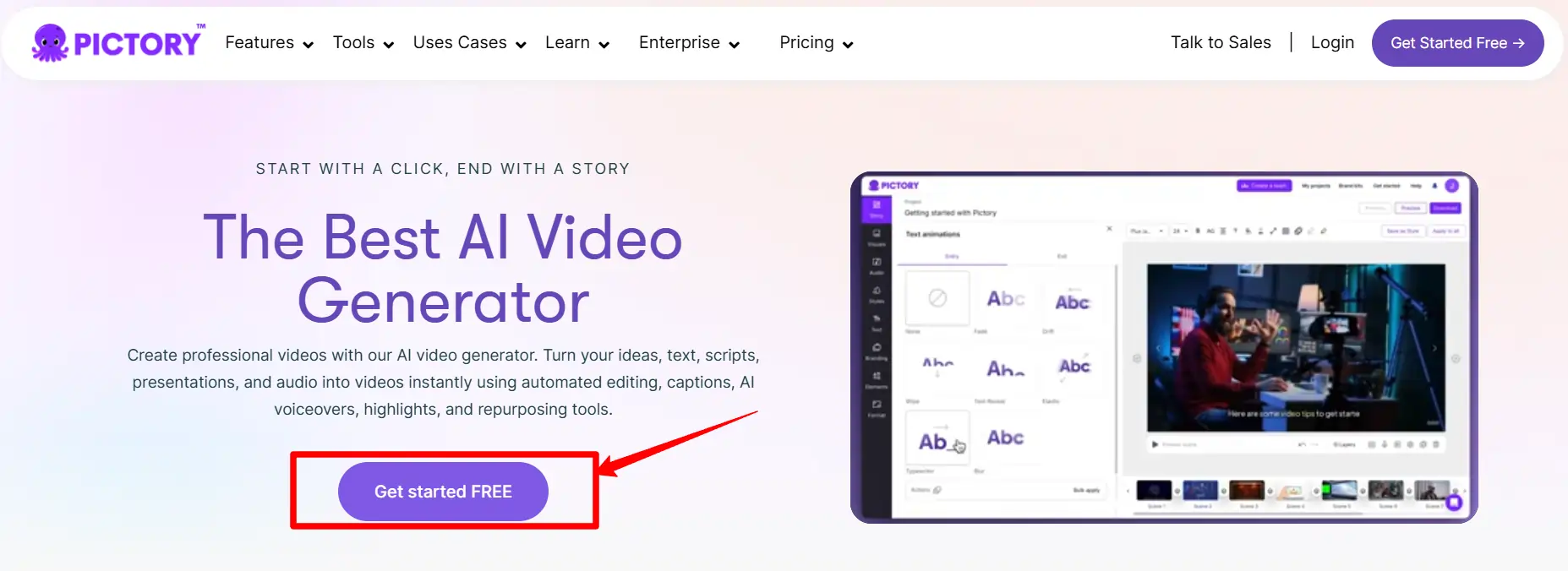 Pictory AI Coupon 2026: Save 20% with Code 'AFFTWEAKS' 8 Pictory Free Trial