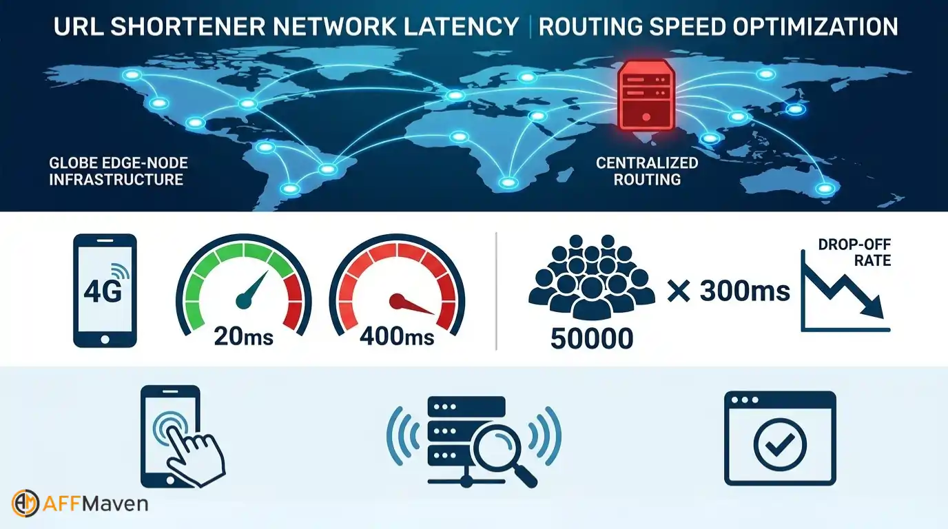Top 9 Best URL Shortener 2026 — Instantly Boost Your Clicks! 2 Ping time impact on algorithmic routing in URL shorteners